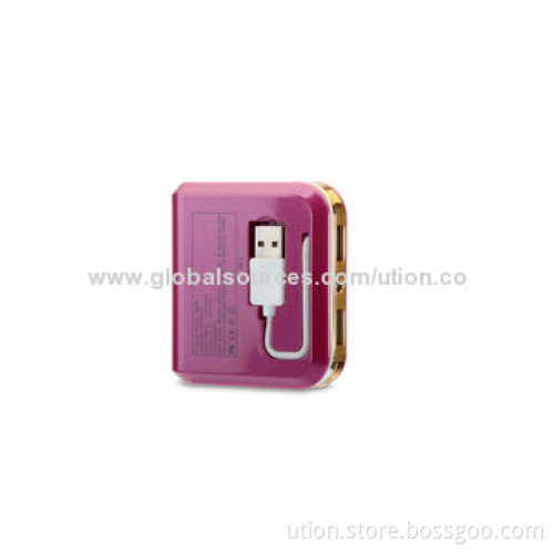 Fashion Design 5,600mAh Power Bank Charger for mobile phones, free samples
